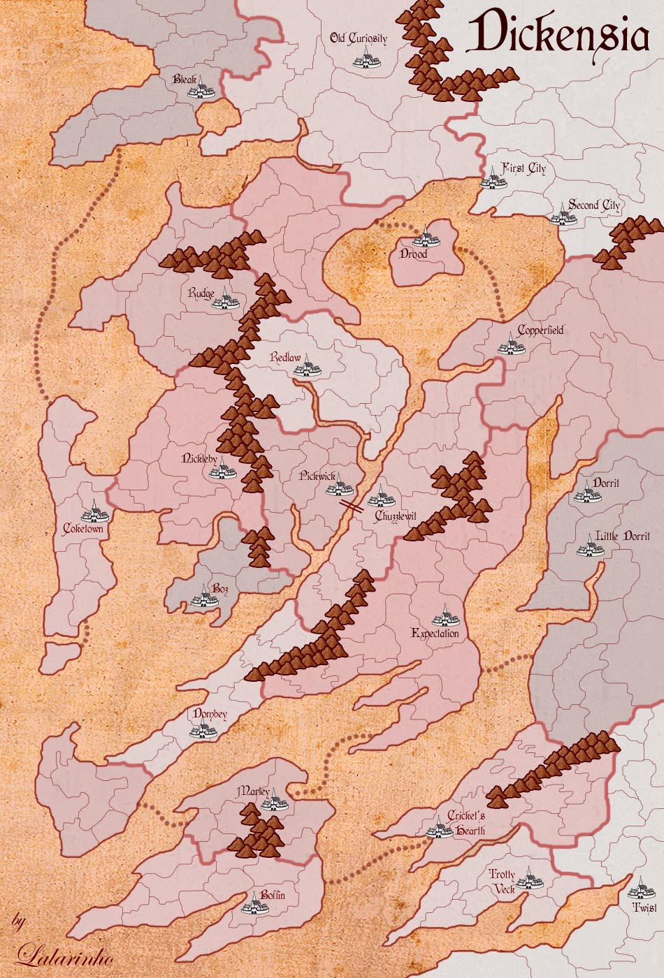 the map