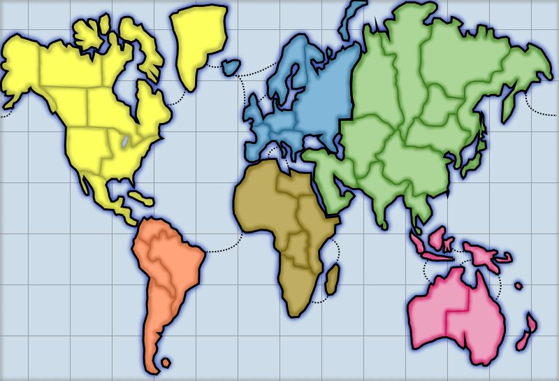 the map